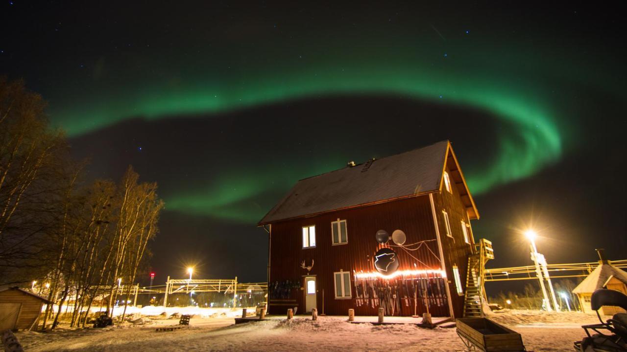Abisko Net Hostel & Huskies Dış mekan fotoğraf